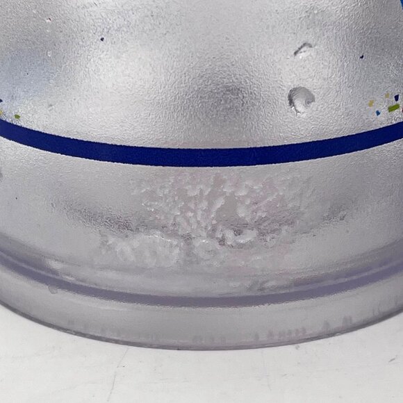 Walt Disney World Mickey Mouse Celebration Frosted LG Plastic Freezer Mugs Cups - Picture 7 of 10